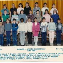 Fifth Grade Classes 1987-1988